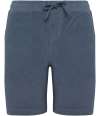 NS718 Native Spirit Kids Drawcord Terry Towel Shorts mineral grey colour image
